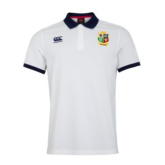 British & Irish Lions Home Nations Polo Shirt - White - Mens