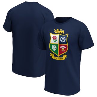 British & Irish Lions Logo Graphic T-Shirt - Navy
