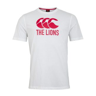 British & Irish Lions Logo Tee - White - Mens