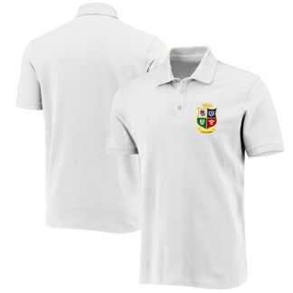 British & Irish Lions Polo Shirt - White