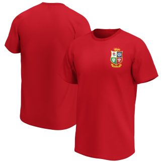 British & Irish Lions Small Crest T-Shirt - Red
