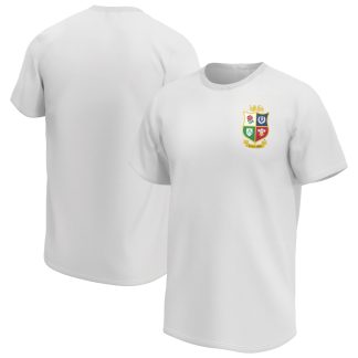 British & Irish Lions Small Crest T-Shirt - White