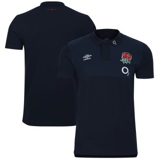 England Rugby Polo Shirt - Navy - Exclusive
