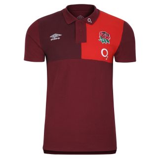 England Rugby Polo Shirt - Red - Junior