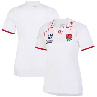 England Rugby Red Roses WRWC Home Replica Jersey - Womens