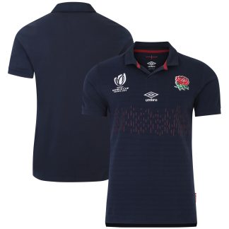 England Rugby World Cup 2023 Alternate Classic Short Sleeve Jersey - Navy - Junior