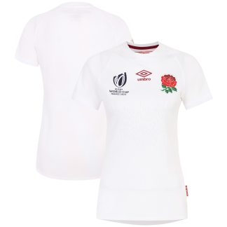 England Rugby World Cup 2023 Home Replica Jersey - White - Womens