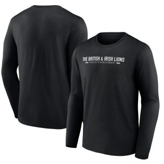 British & Irish Lions End Credits Graphic Long Sleeve T-Shirt - Black