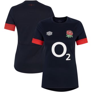 England Rugby Contact Training Jersey - Navy - Womens
