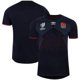 England Rugby World Cup 2023 Alternate Replica Jersey - Navy - Mens