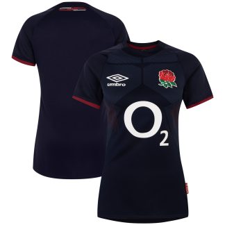 England Rugby Alternate Replica Jersey 2023/24 - Navy - Womens