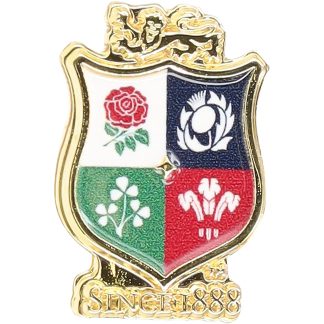 British & Irish Lions Full Colour Crest Pin Badge