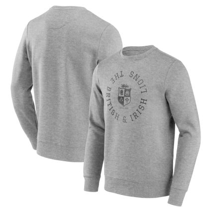 British & Irish Lions Loop Graphic Crew Sweatshirt - Grey