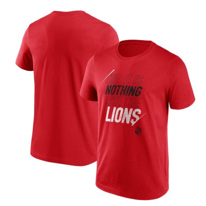 British & Irish Lions There Is Nothing Like The Lions Graphic T-Shirt - Red