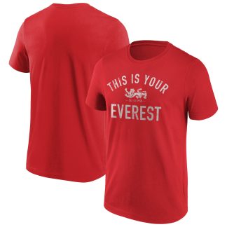 British & Irish Lions This Is Your Everest Short Sleeve Graphic T-Shirt - Red