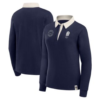 England Rugby Fundamentals Rugby Shirt - Navy - Womens