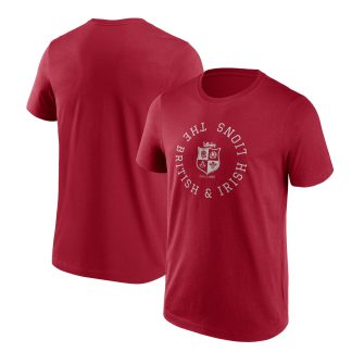 British & Irish Lions Loop Graphic T-Shirt - Claret