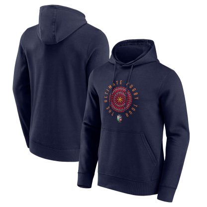 British & Irish Lions Roundall Graphic Hoodie - Navy