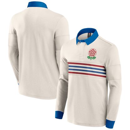 England Rugby Heritage Rugby Shirt - Cream