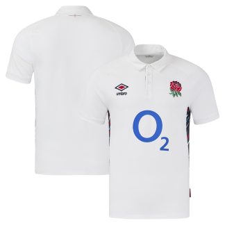 England Rugby Home Classic Jersey 2024/25 - White - Junior