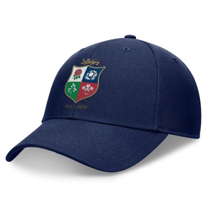 British & Irish Lions Core Structured Adjustable Cap - Navy