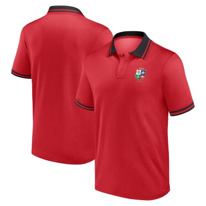 British & Irish Lions Fundamentals Textured Polo Shirt