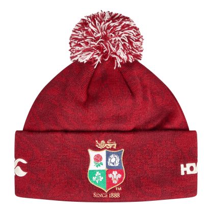 British & Irish Lions Fleece Lined Bobble Hat - Unisex