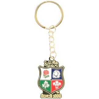 British & Irish Lions Full Colour Crest Keyring