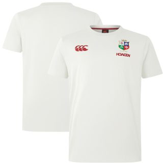 British & Irish Lions Cotton Jersey T-Shirt - Off White