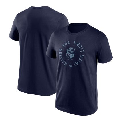 British & Irish Lions Loop Graphic T-Shirt - Navy