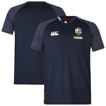 British & Irish Lions Poly Polo - Navy