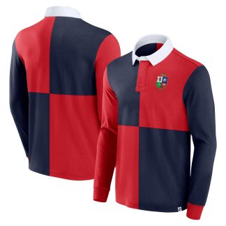 British & Irish Lions Quartered Long Sleeve Jersey Rugby Shirt