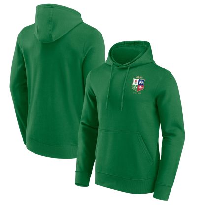 British & Irish Lions Small Crest Hoodie - Green