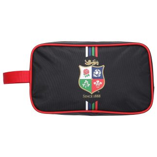 British & Irish Lions Washbag - Black - 180x350mm