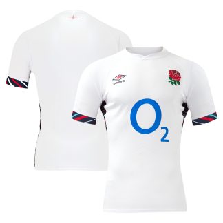 England Rugby Home Pro Jersey 2024/25 - White - Mens