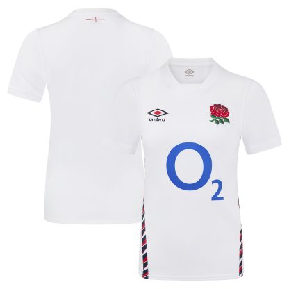 England Rugby Red Roses Home Replica Jersey 2024/25 - White