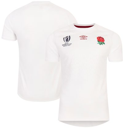 England Rugby World Cup 2023 Home Replica Jersey - White - Junior