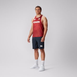 Mens British & Irish Lions Singlet Red