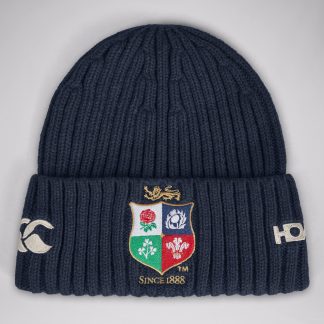 ADULT UNISEX BRITISH & IRISH LIONS BEANIE NAVY