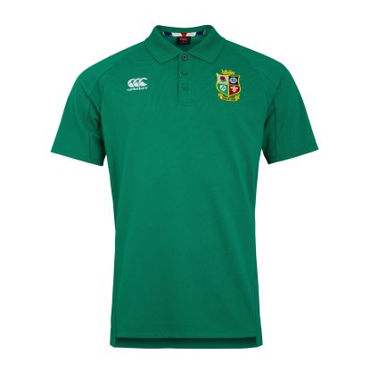 British & Irish Lions Cotton Pique Training Polo - Bosphorus - Mens