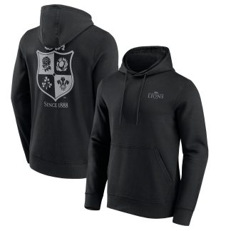 British & Irish Lions Large Mono Graphic Hoodie - Black