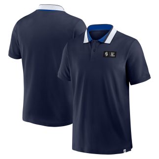 British & Irish Lions Tipped Pique Polo - Navy