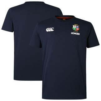 British & Irish Lions Cotton Jersey T-Shirt - Navy