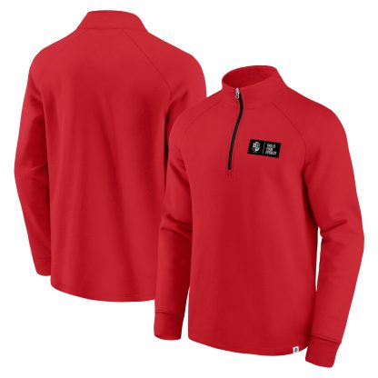 British & Irish Lions Half Zip Top - Red