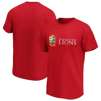 British & Irish Lions Logo T-Shirt - Red