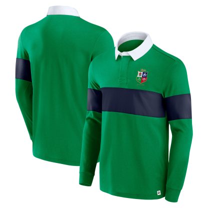 British & Irish Lions Long Sleeve Jersey Rugby Shirt - Green