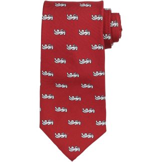 British & Irish Lions Charles Tyrwhitt Printed Motif Tie - Red