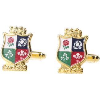 British & Irish Lions Full Colour Crest Cufflinks