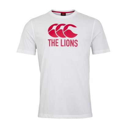 British & Irish Lions Logo Tee - White - Mens
