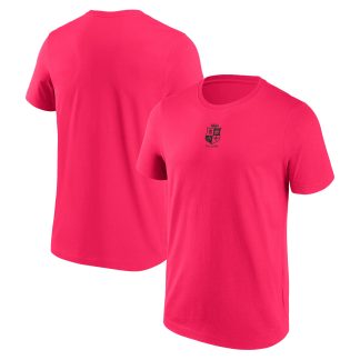 British & Irish Lions Crest Graphic T-Shirt - Unisex - Pink